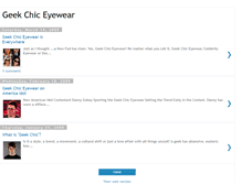 Tablet Screenshot of geekchiceyewear.blogspot.com