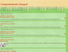 Tablet Screenshot of comportamientointegral.blogspot.com