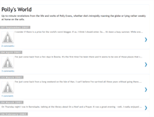 Tablet Screenshot of pollyevans.blogspot.com