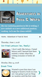 Mobile Screenshot of foodandword.blogspot.com