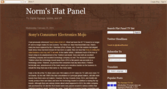 Desktop Screenshot of flatpaneldisplay.blogspot.com