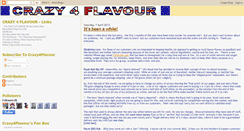 Desktop Screenshot of crazy4flavour.blogspot.com