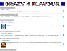 Tablet Screenshot of crazy4flavour.blogspot.com