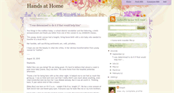 Desktop Screenshot of handshome.blogspot.com