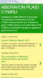 Mobile Screenshot of aberavonplaidcymru.blogspot.com