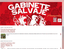 Tablet Screenshot of gabinetesalvaje.blogspot.com