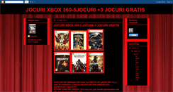 Desktop Screenshot of jocurixbox360pretmic.blogspot.com