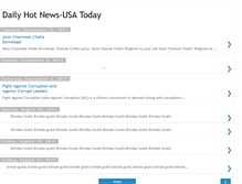 Tablet Screenshot of newsdailyusa.blogspot.com