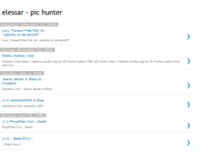 Tablet Screenshot of elessarpichunter.blogspot.com