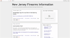 Desktop Screenshot of njfirearms.blogspot.com