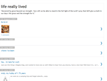 Tablet Screenshot of lifereallylived.blogspot.com