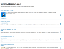 Tablet Screenshot of cliicks.blogspot.com