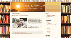 Desktop Screenshot of kornels.blogspot.com
