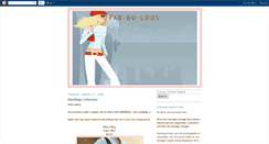 Desktop Screenshot of fab-bu-lous.blogspot.com