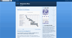 Desktop Screenshot of alejandrarios-pintora.blogspot.com