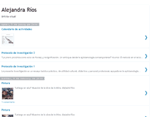 Tablet Screenshot of alejandrarios-pintora.blogspot.com
