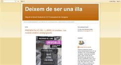 Desktop Screenshot of deixadeserunailla.blogspot.com