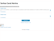 Tablet Screenshot of canalmenina.blogspot.com