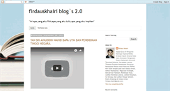 Desktop Screenshot of firdauskhairi.blogspot.com
