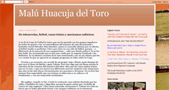 Desktop Screenshot of malu-huacuja-del-toro.blogspot.com