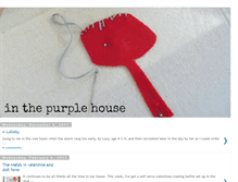 Tablet Screenshot of inthepurplehouse.blogspot.com