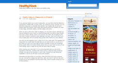 Desktop Screenshot of healthyweek.blogspot.com