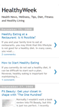 Mobile Screenshot of healthyweek.blogspot.com