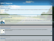 Tablet Screenshot of grupomagseguros.blogspot.com