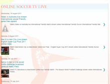 Tablet Screenshot of onlinesoccertvlive.blogspot.com