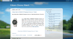 Desktop Screenshot of citizenchronowatch.blogspot.com