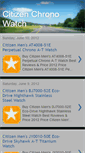 Mobile Screenshot of citizenchronowatch.blogspot.com