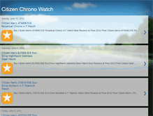 Tablet Screenshot of citizenchronowatch.blogspot.com