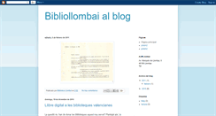 Desktop Screenshot of bibliollombai.blogspot.com