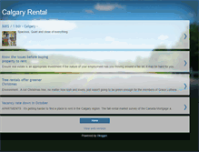 Tablet Screenshot of calgaryrentalsolution.blogspot.com