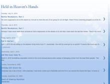 Tablet Screenshot of heldinheavenshands.blogspot.com