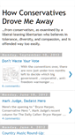 Mobile Screenshot of howconservativesdrovemeaway.blogspot.com
