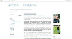 Desktop Screenshot of gravid-raskaana.blogspot.com