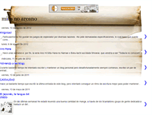 Tablet Screenshot of mitonoarcano.blogspot.com