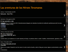 Tablet Screenshot of heroesteramanos.blogspot.com