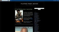 Desktop Screenshot of filipinopinoymovies.blogspot.com