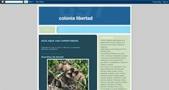 Desktop Screenshot of colonialibertad.blogspot.com