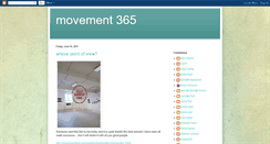 Desktop Screenshot of movement365.blogspot.com