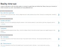 Tablet Screenshot of lifetimeout.blogspot.com