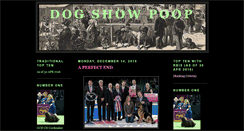 Desktop Screenshot of dogshowpoop.blogspot.com