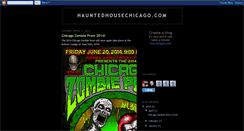 Desktop Screenshot of hauntedhousechicago.blogspot.com