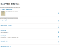 Tablet Screenshot of bizarricesbizarras.blogspot.com