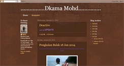 Desktop Screenshot of dkama.blogspot.com