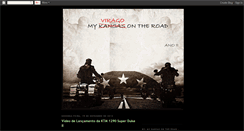 Desktop Screenshot of mykansasontheroad.blogspot.com