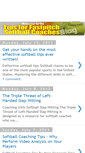 Mobile Screenshot of fastpitchsoftballcoaching.blogspot.com