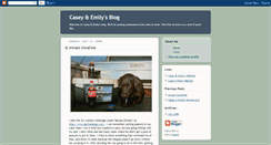 Desktop Screenshot of emilyandcasey.blogspot.com